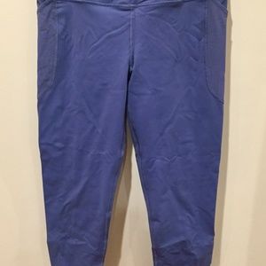 Victoria's Secret Crop Workout Pants/w mesh insert